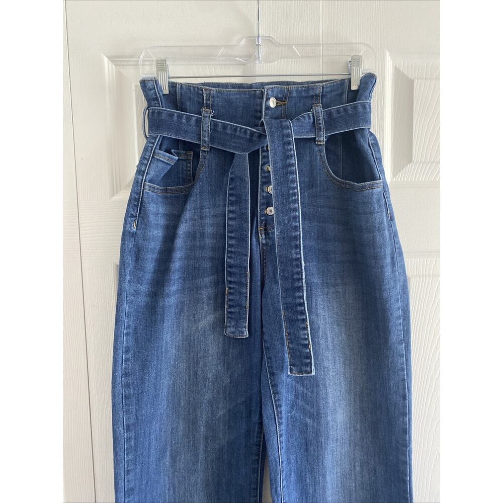 Forever 21 Blue Flare & Wide Leg Jeans - Picture 3 of 5